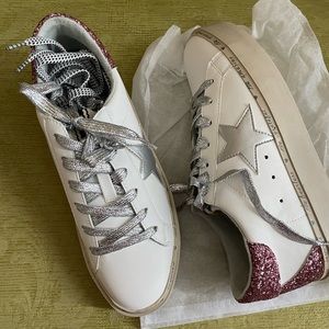 The Reba Glitter Platform Shu Shop Sneaker